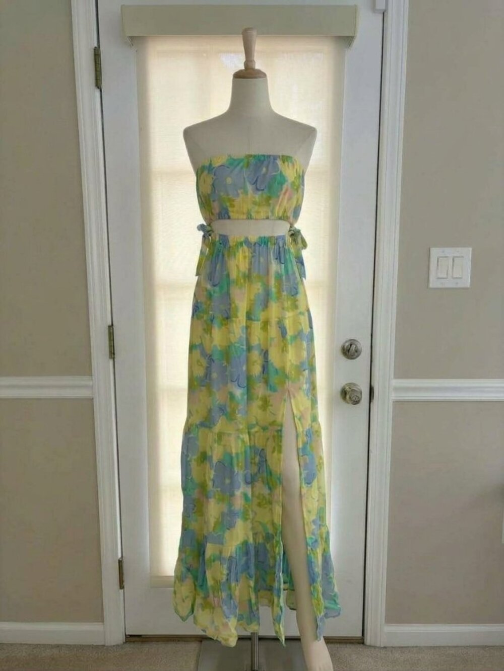 Sabo Skirt Lilli Dress in Blue Dream - Bandeau with Skirt